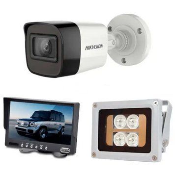 Комплект нічного бачення NightVision KIT+IR для автомобіля HRBC-9272 фото