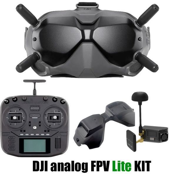 DJI analog FPV Lite KIT комплект для керування fpv-дроном з пультом RadioMaster Boxer Radio Controller М2 BV-000855 фото
