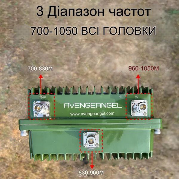 Купольный РЭБ "Халк" на 3 диапазона (700Мгц-1050Мгц)(Без AC) BV-001342 фото