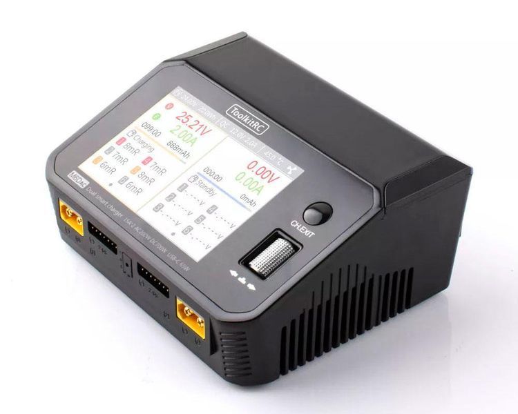 Зарядное устройство ToolkitRC M6DAC AC 200W/DC 350W x2 BV-001971 фото