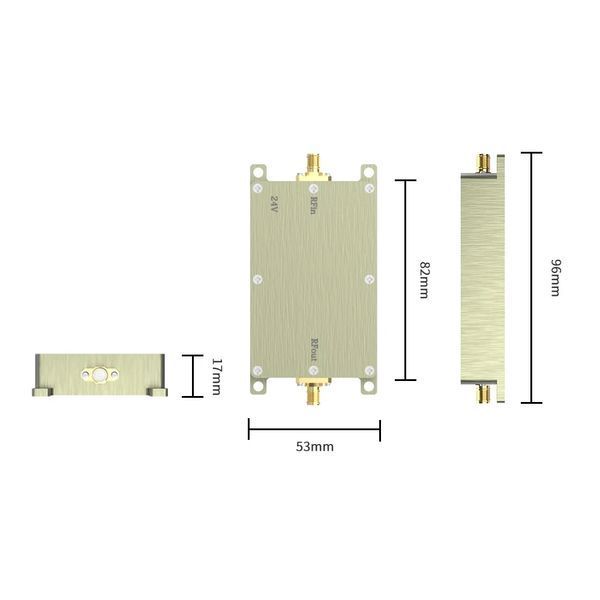 2.4GHz 10W / 20W / 40W / 50W / 100W RF усилитель высокой мощности беспроводной расширитель сигнала (10W) BV-001931 фото