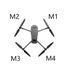 Mavic 3 Промінь із мотором (Передній Правий) Aircraft Arm Module Front Right