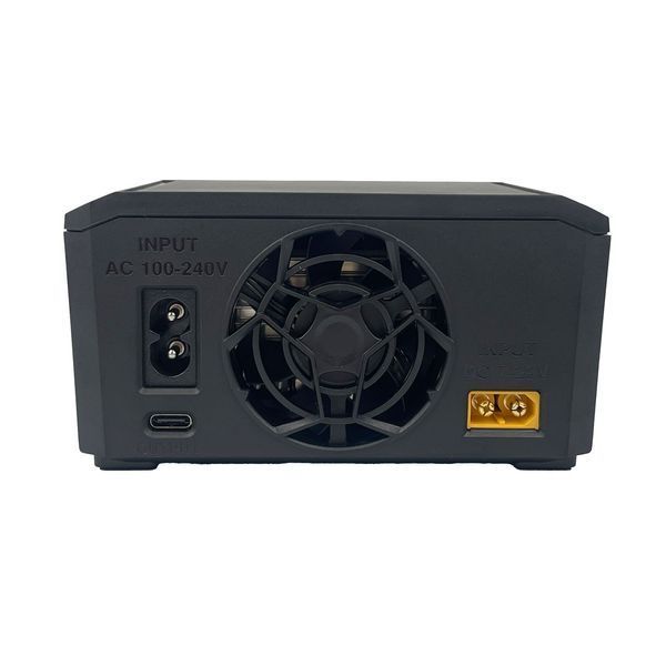 Зарядное устройство для аккумуляторов ToolkitRC M6DAC V2 Black (2&times;350Вт, 1&ndash;6S, AC/DC, USB-C) BV-002016 фото