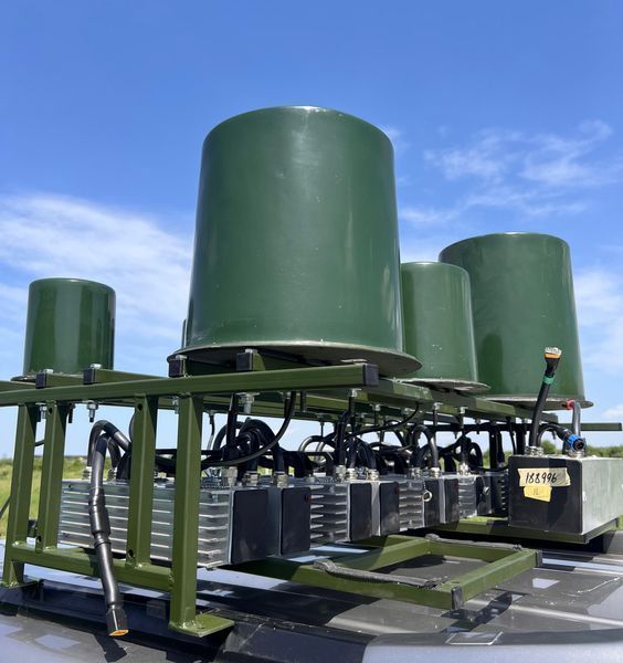 Купольний РЕБ на 2 діапазони (392Мгц-1264Мгц; 2.4Ггц; 5.8 Ггц) BV-001424 фото