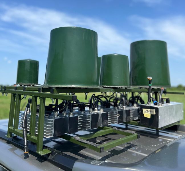 Купольний РЕБ на 2 діапазони (392Мгц-1264Мгц; 2.4Ггц; 5.8 Ггц) BV-001424 фото