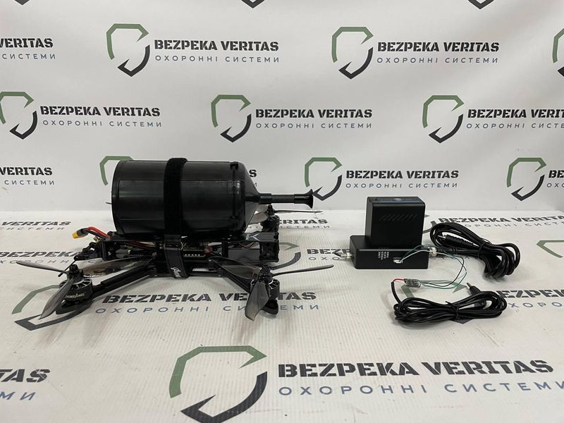 (10 км) Комплект катушка + станция управления FPV Дроном с оптоволокном (АнтиРЭБ) BV-001433 фото