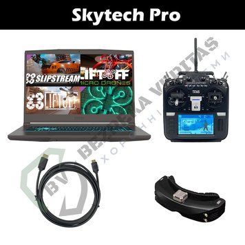 Комплект для навчання пілотування FPV дроном на симуляторі "SkyTech Pro" HRBV-000994 фото