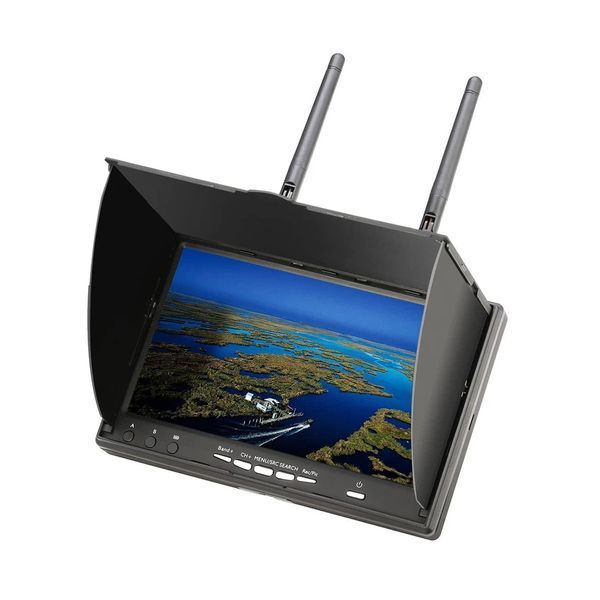 Монитор FPV LCD 5802D 7 дюймов со встроенным приемником 5.8 GHz для квадрокоптера BV-001098 фото