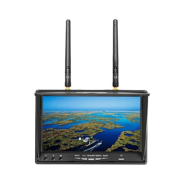 Монитор FPV LCD 5802D 7 дюймов со встроенным приемником 5.8 GHz для квадрокоптера BV-001098 фото