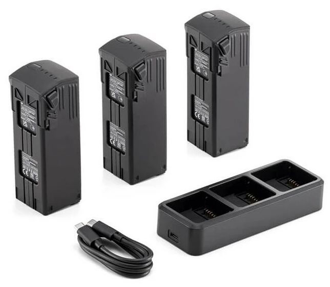Комплект аккумуляторов DJI Mavic 3 Enterprise Battery Kit (3&times;5000 мА&middot;ч + зарядный хаб) BV-000804 фото