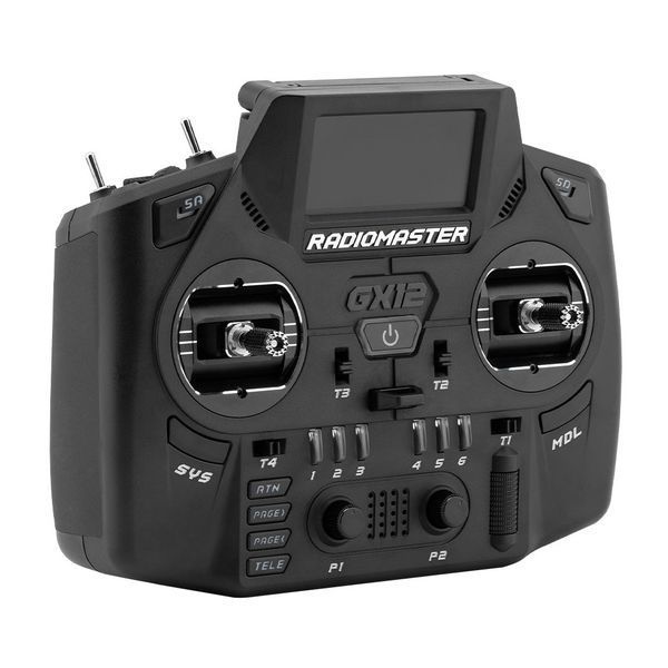 Пульт керування для дрона RadioMaster GX12&szlig; ExpressLRS Edge XT M2 (HP0157.0094-BLK) IT-0021 фото