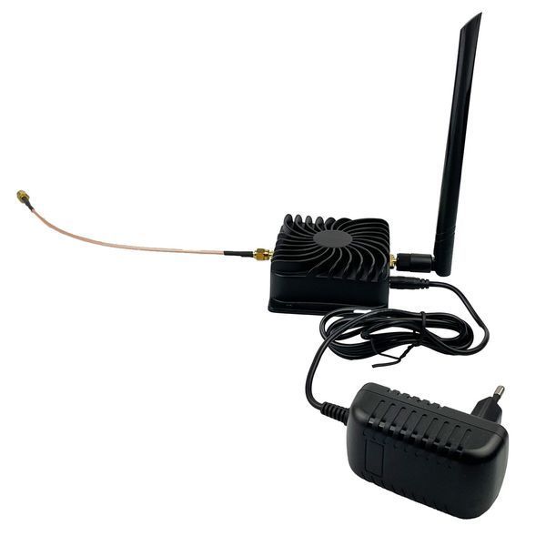Підсилювач розширювач Wi-Fi (бустер) 2,4 ГГц 8 Вт (W), оригінал EDUP EP-AB003 BV-001867 фото