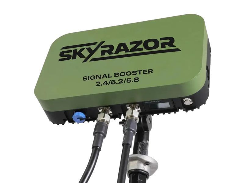Комплект антенна - усилитель сигнала Skyrazor &laquo;Varta&raquo; 2.4G/5.2G/5.8G + пигтейлы + кабель 30 метров + кронштейн BV-001953-5 фото