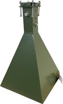 Антенна рупорная HORN S-диапазона линейная, двухполяризационная 2,3-2,6ГГц 200Вт N-type female 400х400х620 2898390338 фото