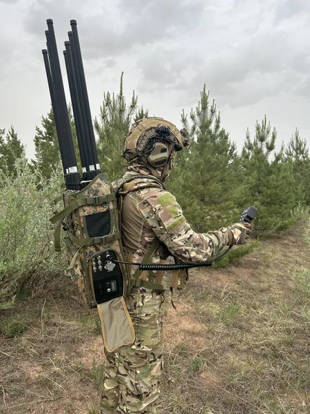 Купольний РЕБ РЮКЗАК AvengeAngel (Захисник) Backpack на 8 діапазонів (350-1050Мгц; 5.8ГГц) BV-001196 фото