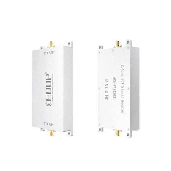 Підсилювач сигналу EDUP EP-AB009S 20 Вт 2.4GHz (43 dBm), алюмінієвий корпус BV-002024 фото