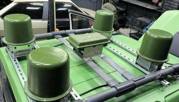 Купольний РЕБ "UDAV" - "Шолом" на 6 діапазонів (300 - 1020 МГц), з АКБ та зарядним пристроєм BV-002027 фото