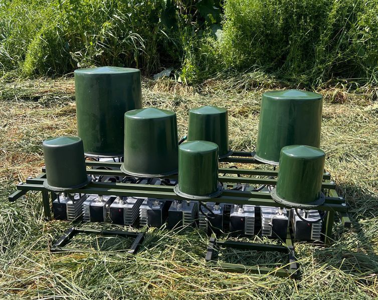 Купольный РЭБ на авто на 3 диапазона (392Мгц - 718Мгц) BV-001402-1 фото
