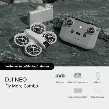 Квадрокоптер DJI Neo Fly More Combo (DJI RC-N3) пульт без дисплея (CP.FP.00000185.01) CP.FP.00000185.01 фото