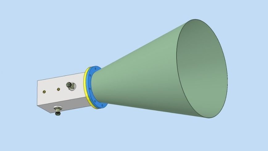 Рупорна антена Wi-Fi 2100&ndash;2700 МГц, 50 Ом, 17 дБ, N-тип BV-002463 фото